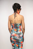 Rowen Tile Halter Maxi Dress