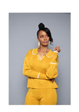 2pc Mustard Pant Set