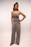 RIBBED TUBE JUMPSUIT