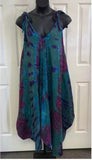 Tye Dye Sun/Halter Dress with Pockets