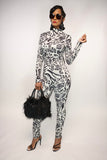 Amelia Printed Jumpsuit