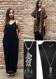 4pc Leopard Print Set