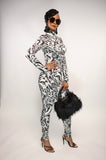 Amelia Printed Jumpsuit