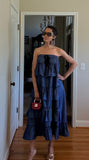 Denim Ruffle Skirt/Dress