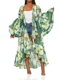 Classy Ballon Sleeve Kimono