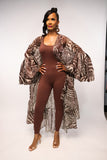 Classy Ballon Sleeve Kimono