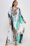 Animal Print Maxi Dress