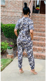 CAMOUFLAGE HAREM JUMPSUIT