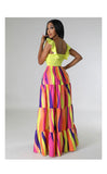 2pc Crop Top Set