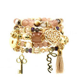 5PC CHARM BRACELET SET