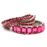 5pc Crystal Stretch Bracelet Set