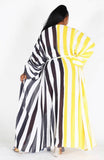 Oversized Button Down Maxi Dress