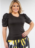 Puff Shoulder Top