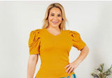 Puff Shoulder Top